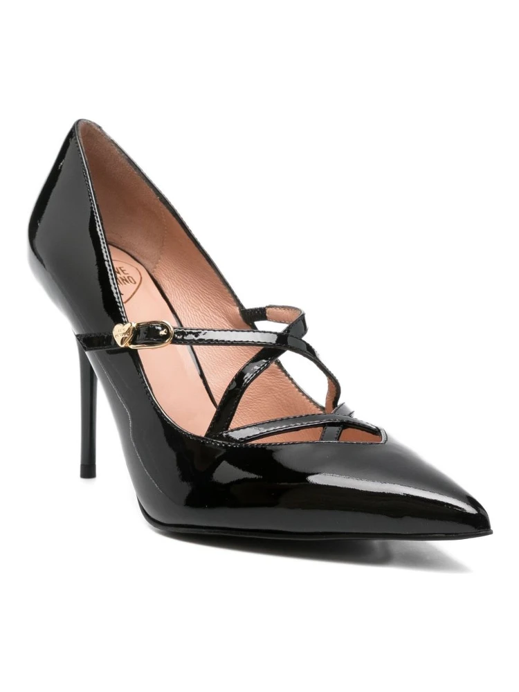 Love Moschino Half heel shoes Black alternative
