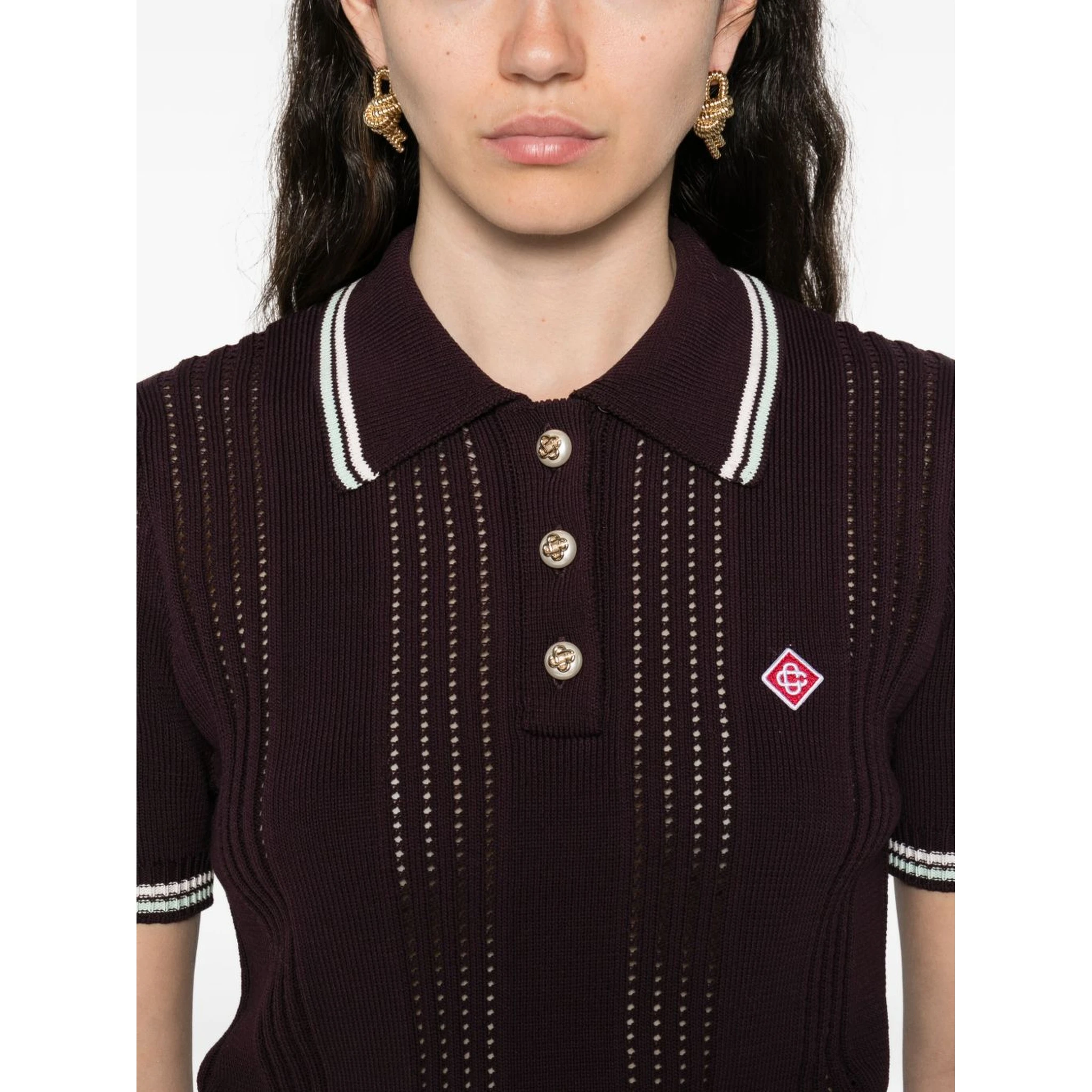 Casablanca T-shirts and Polos Purple