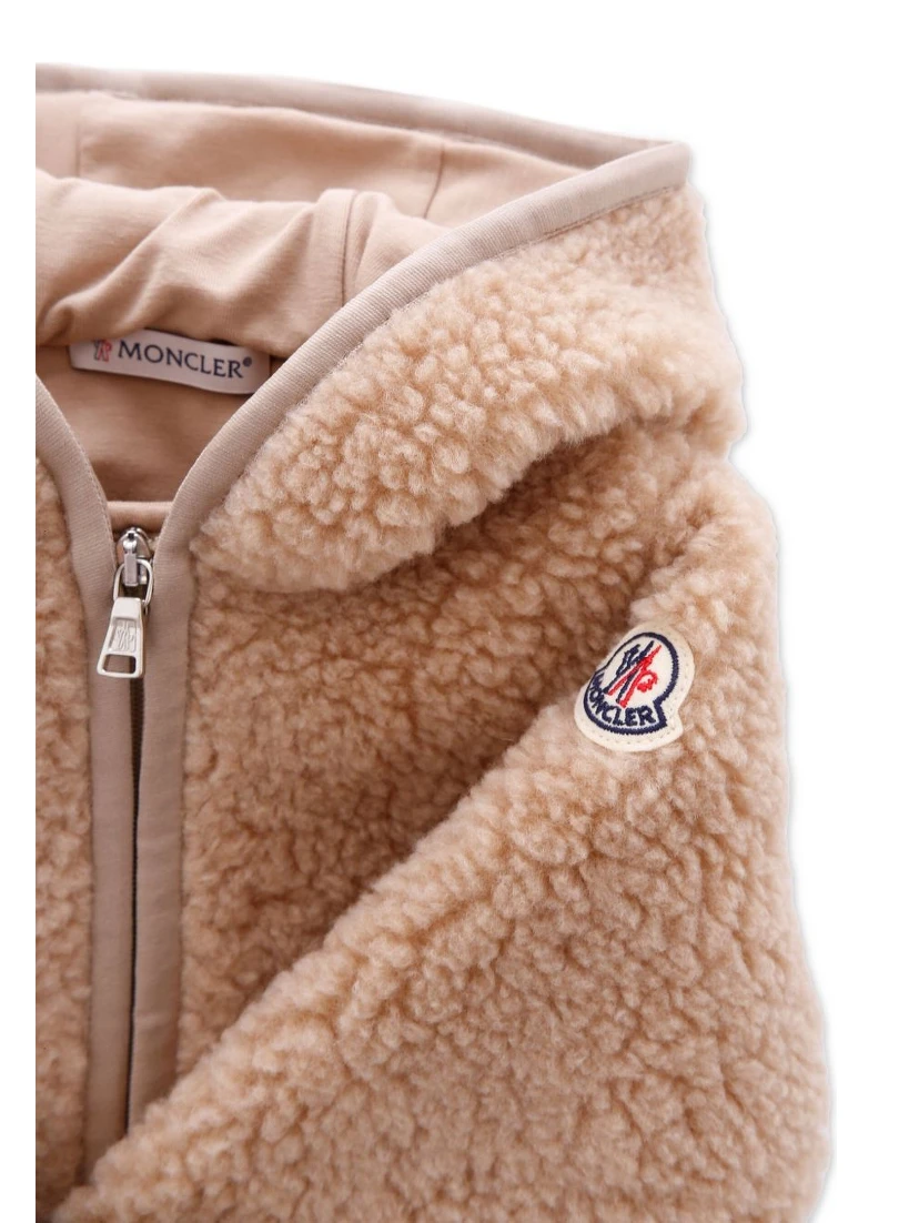 Moncler Coats Brown