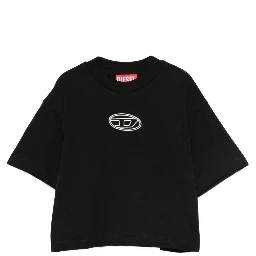 Diesel T-shirts and Polos Black