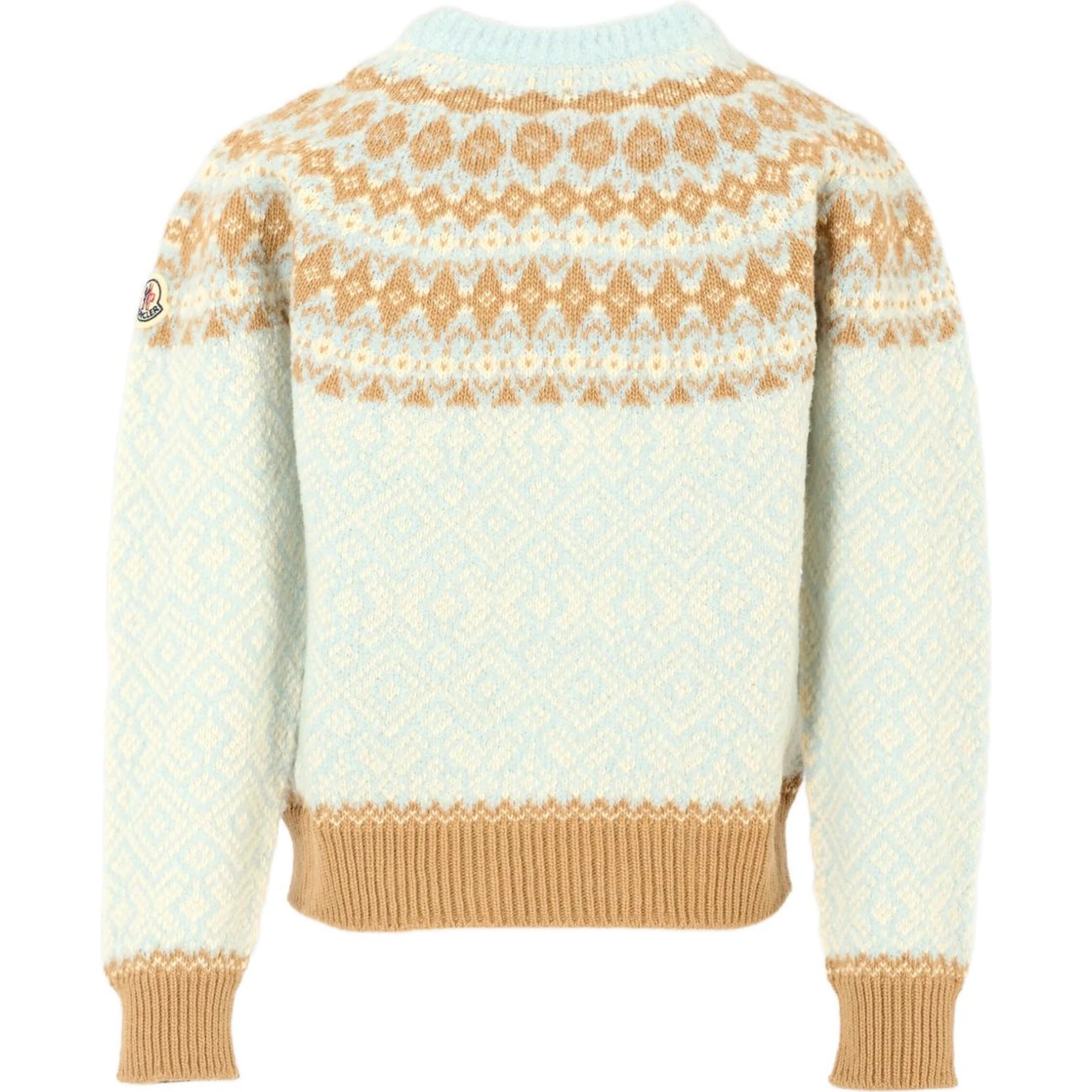 Moncler Sweaters Light Blue