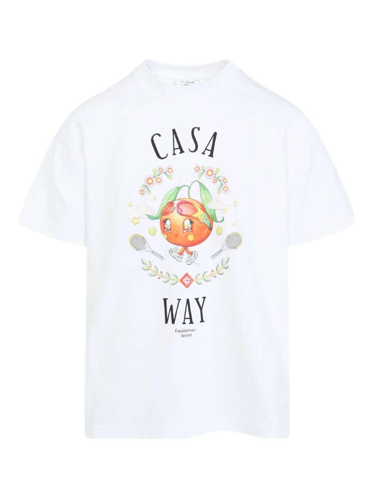 Casablanca T-shirts and Polos White alternative