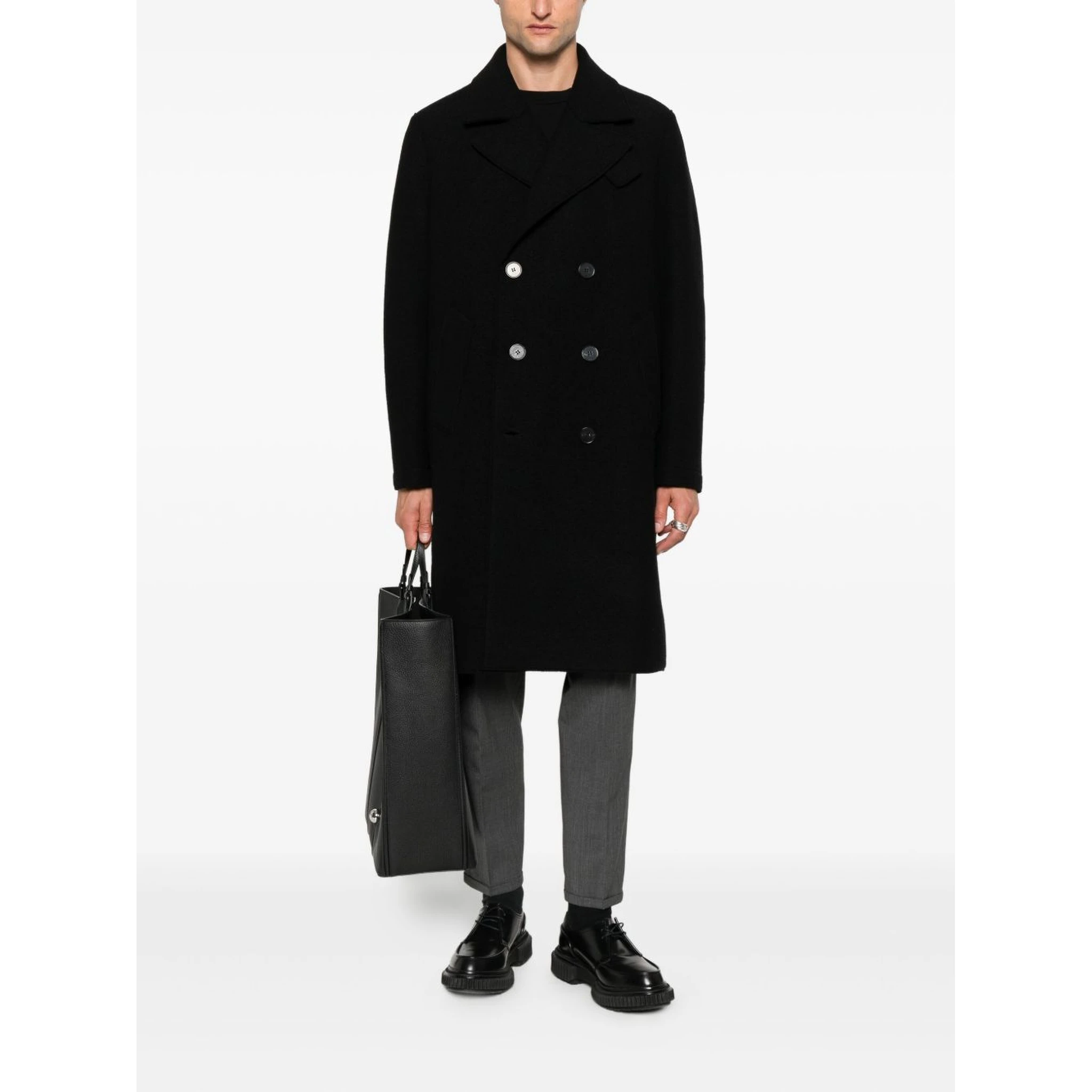 Harris Wharf London Coats Black