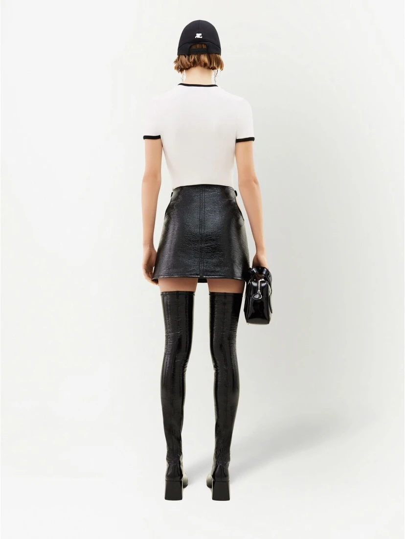 Courreges T-shirts and Polos Black