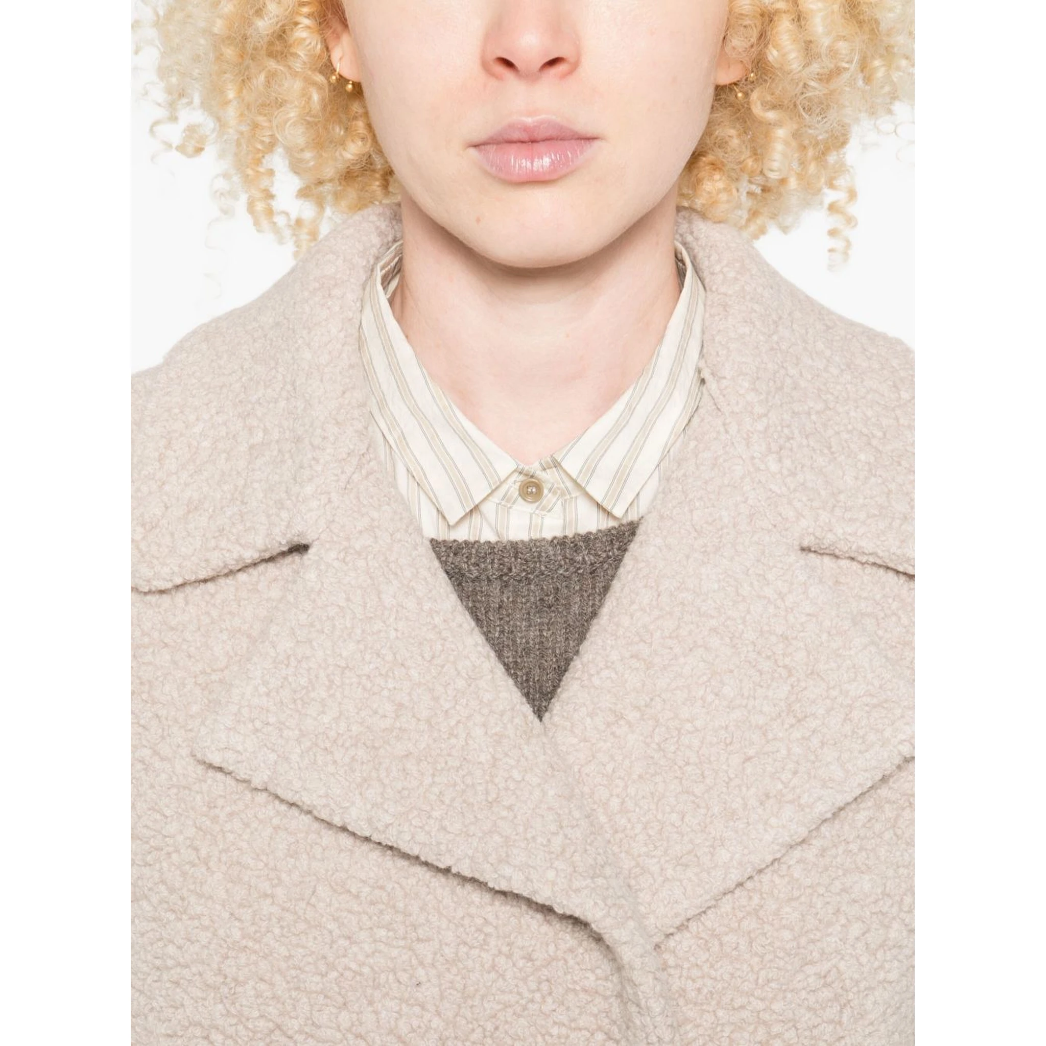 Harris Wharf London Coats Beige