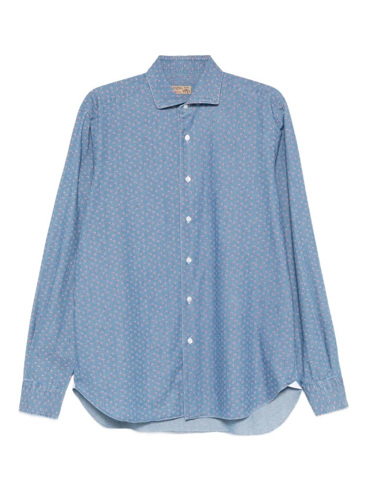 Barba Shirts Clear Blue