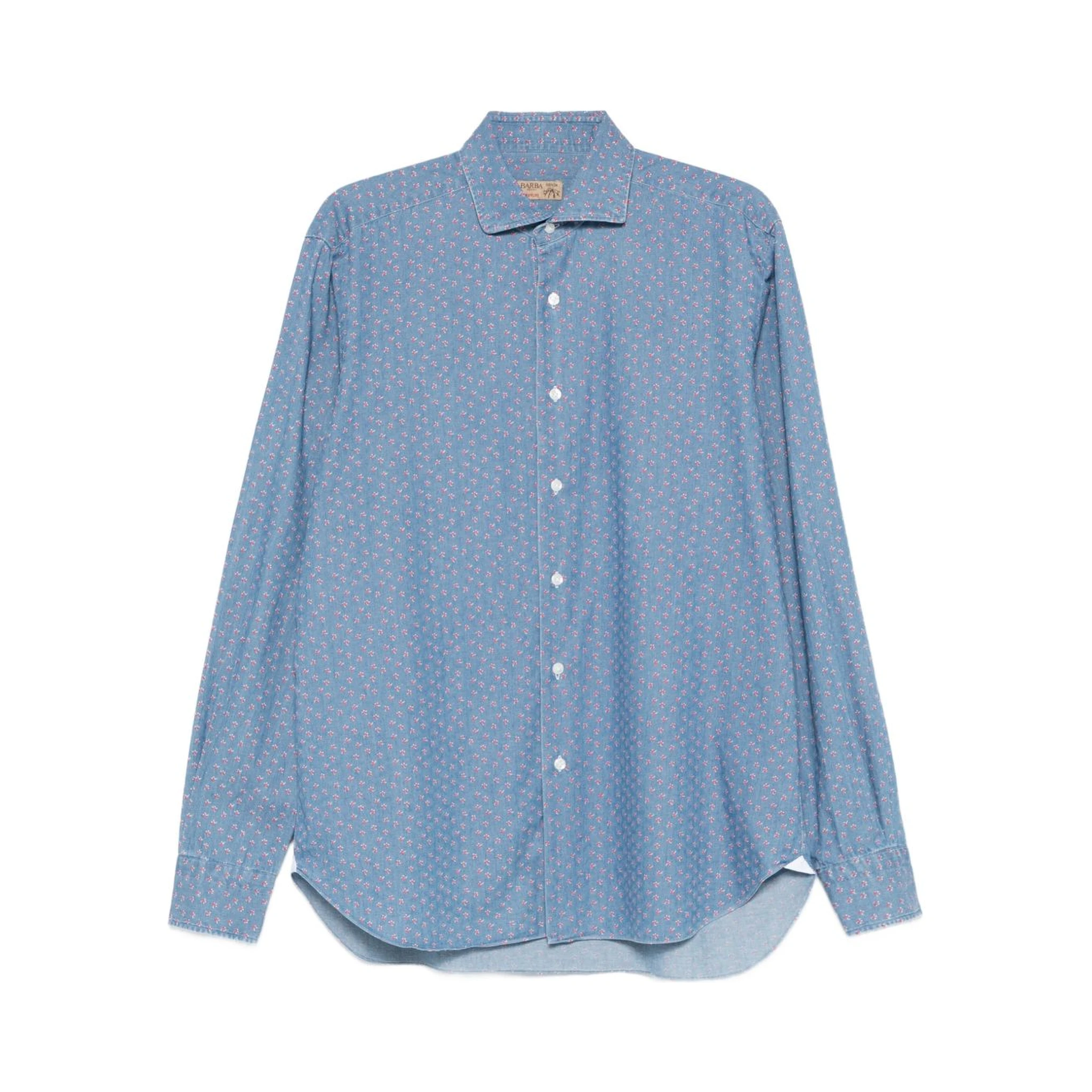 Barba Shirts Clear Blue