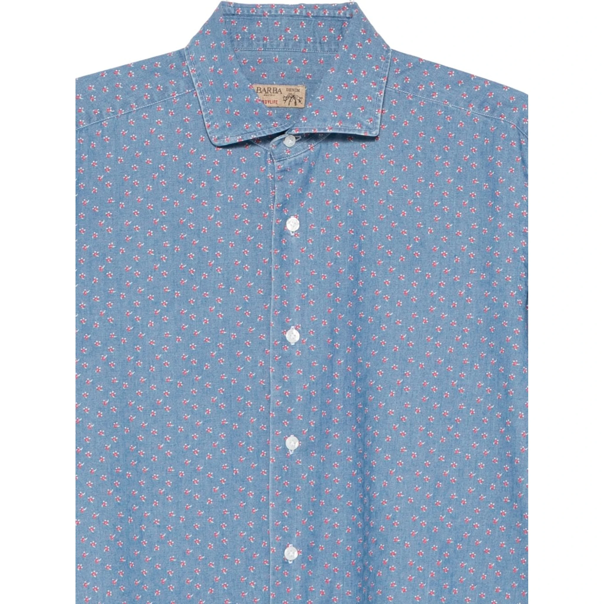 Barba Shirts Clear Blue