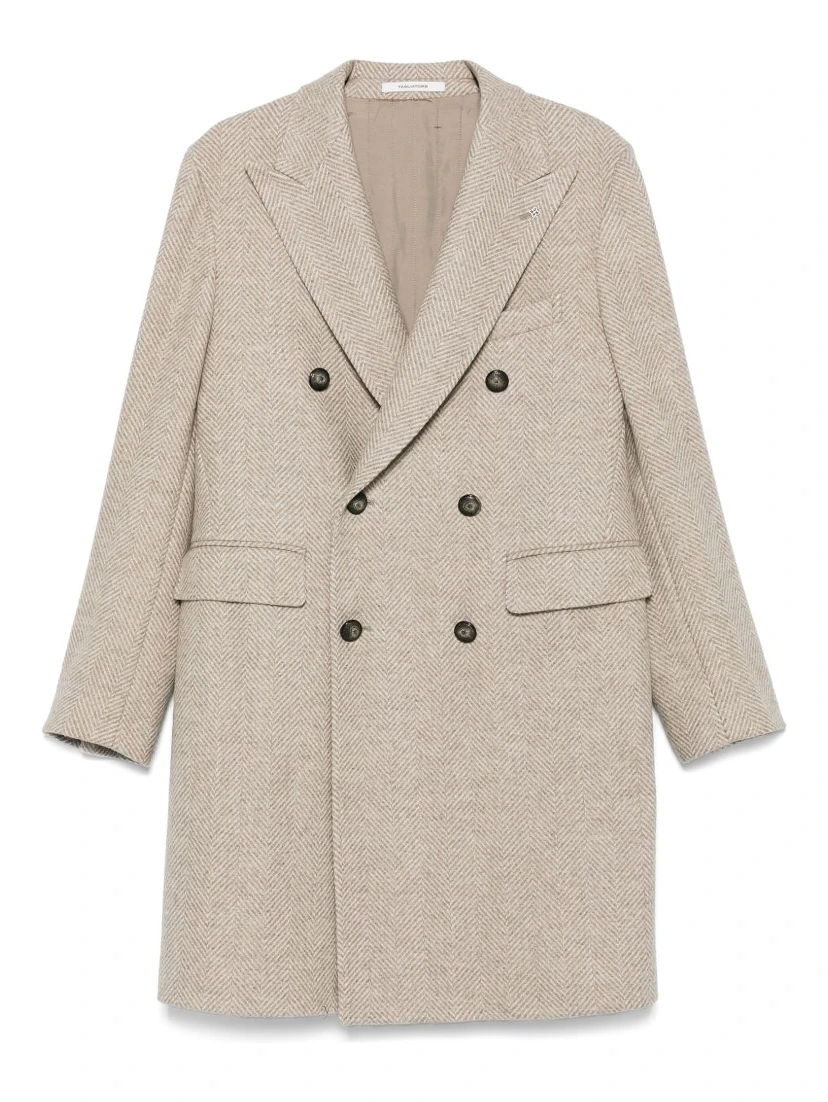 Tagliatore Coats Dove Grey