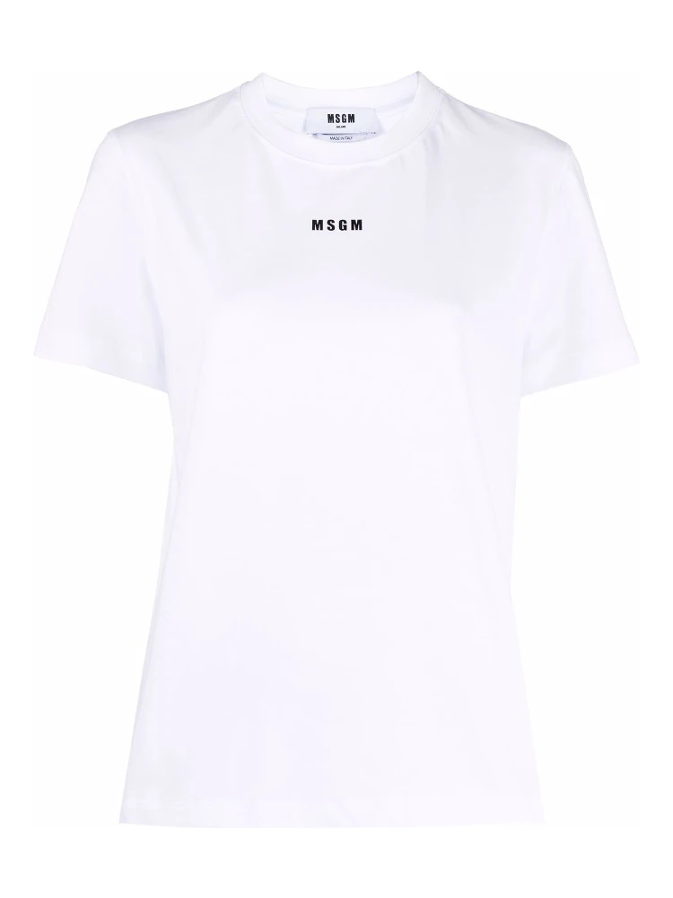 MSGM T-shirts and Polos White