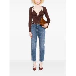 Elisabetta Franchi Top Brown