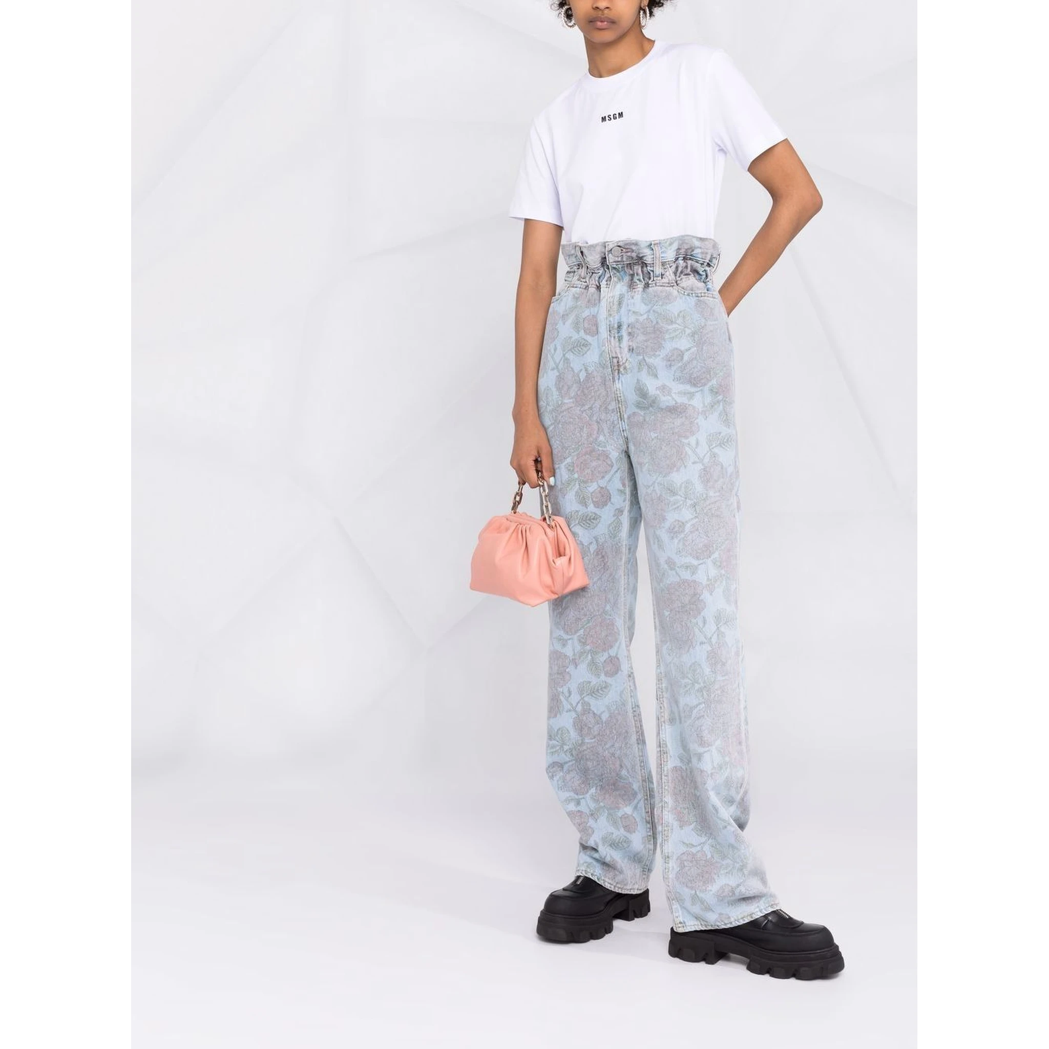 MSGM T-shirts and Polos White