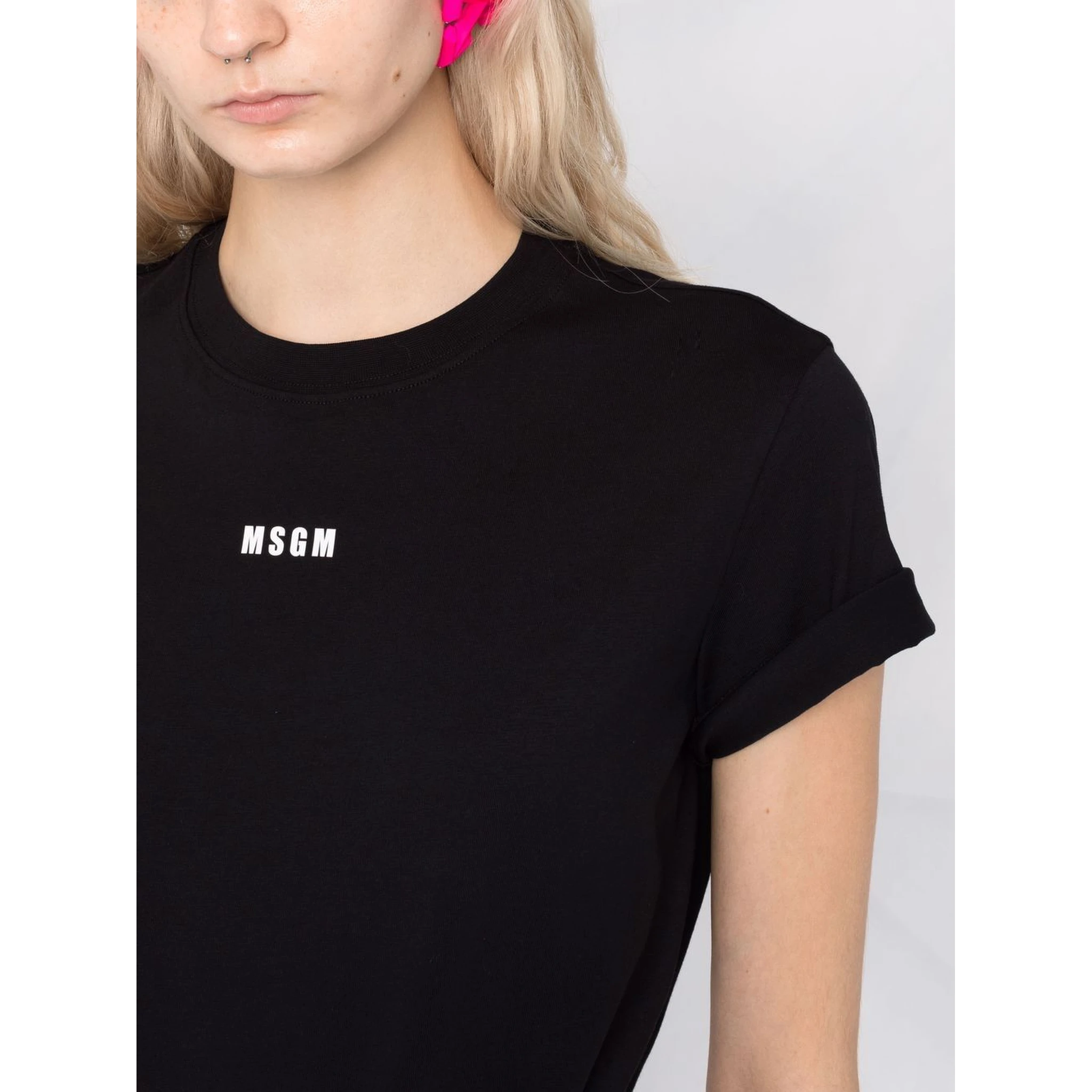 MSGM T-shirts and Polos Black