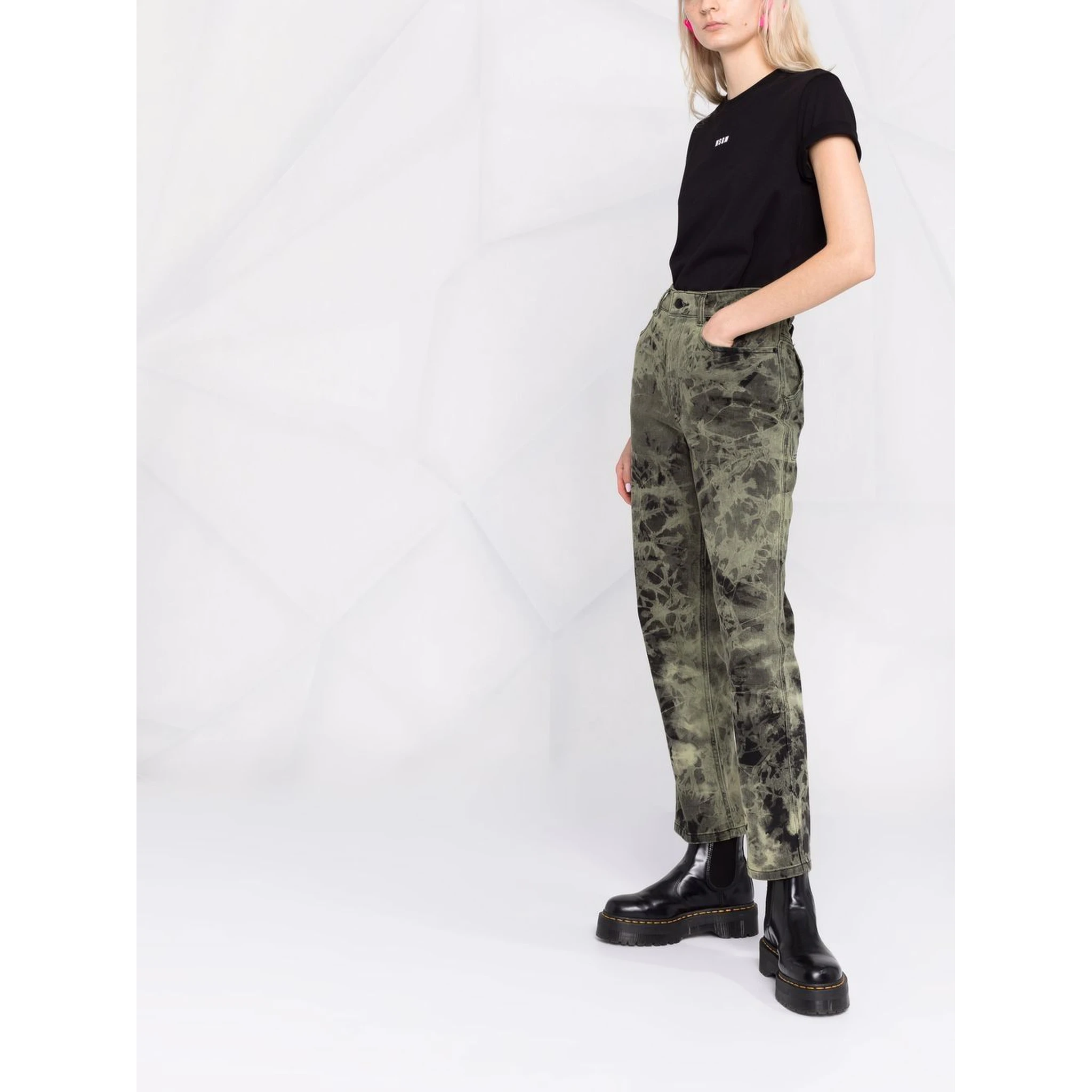 MSGM T-shirts and Polos Black