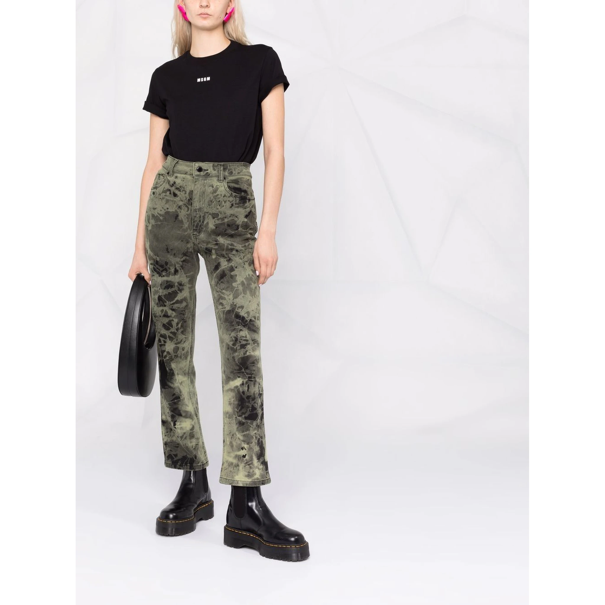 MSGM T-shirts and Polos Black