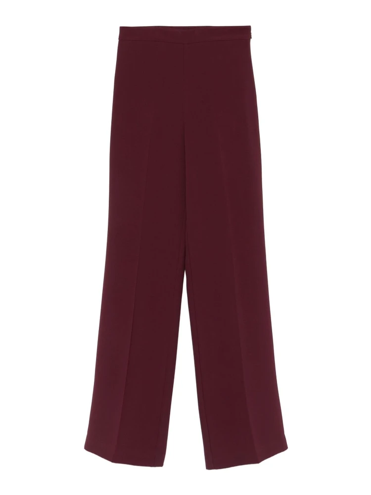 Twin-set Trousers Bordeaux