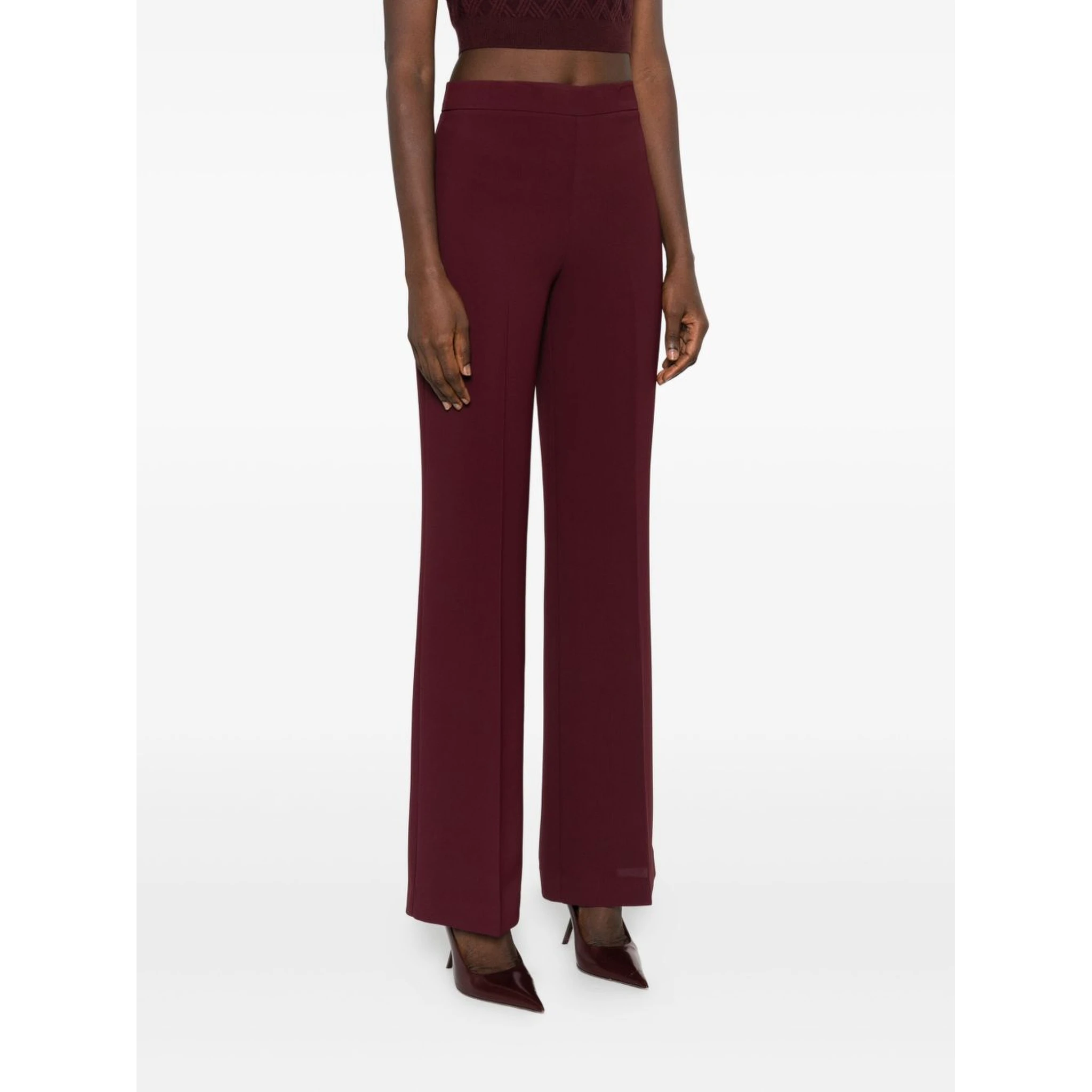 Twin-set Trousers Bordeaux