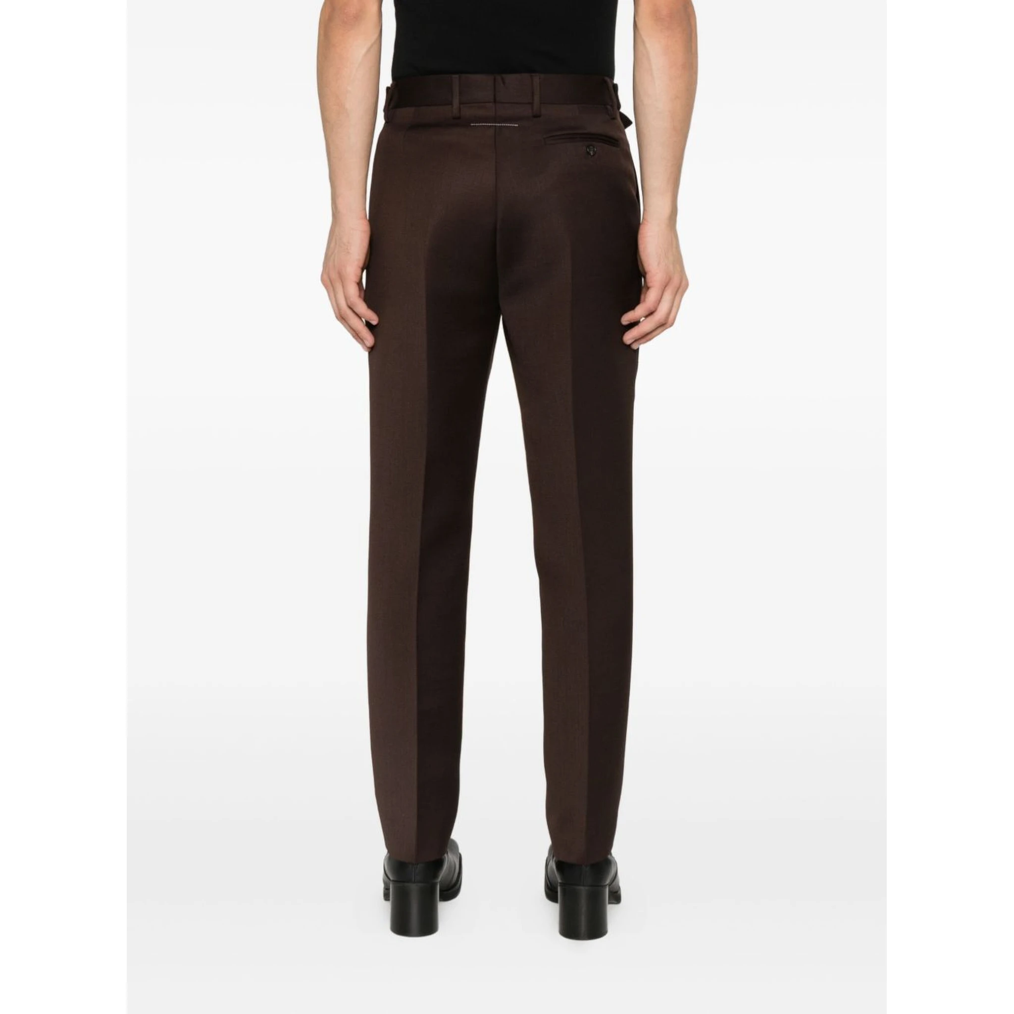 MM6 Maison Margiela Trousers Brown