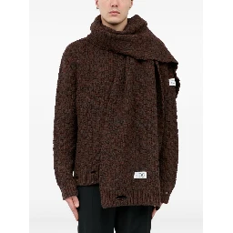 MM6 Maison Margiela Scarfs Brown