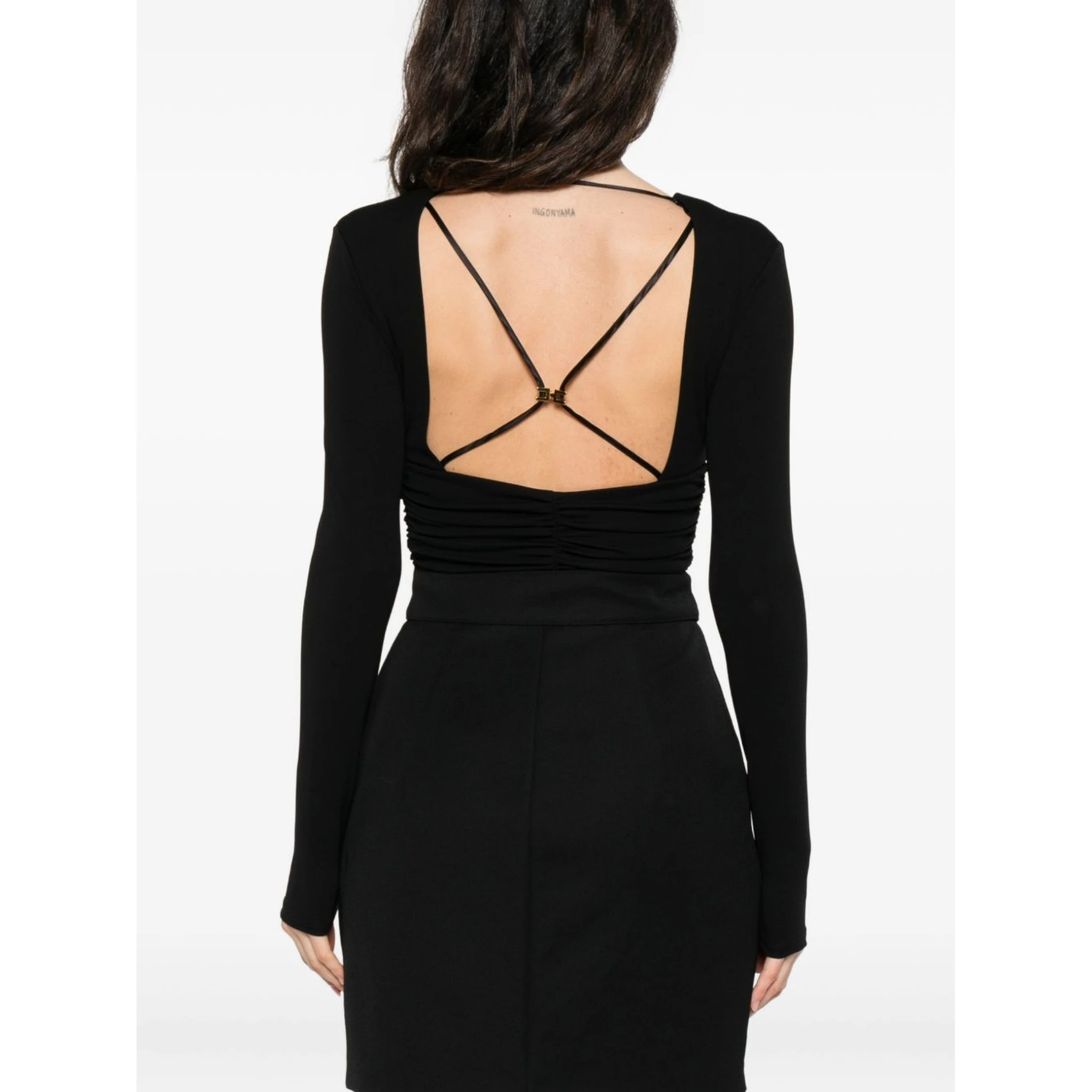 Elisabetta Franchi Top Black