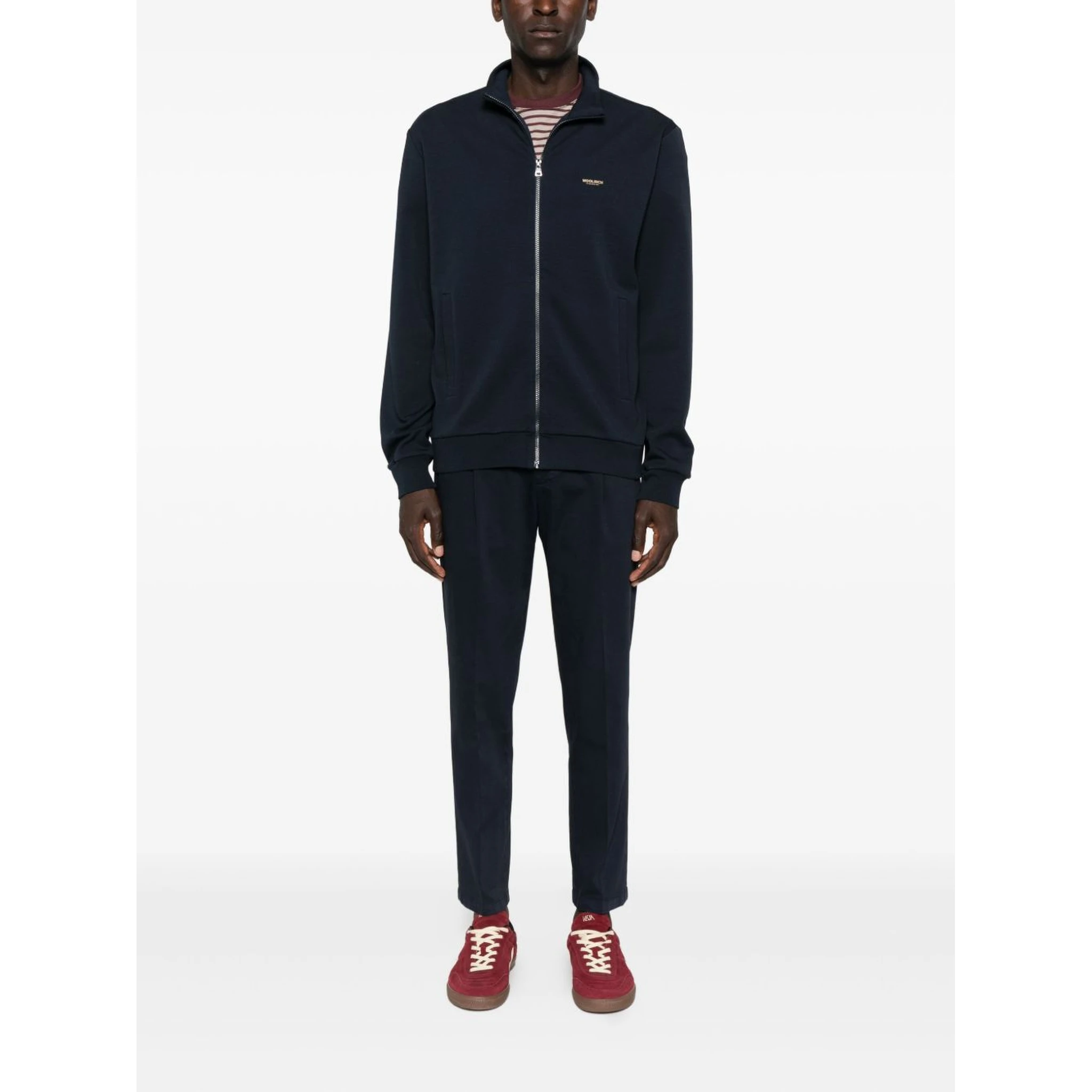 Woolrich Sweaters Blue