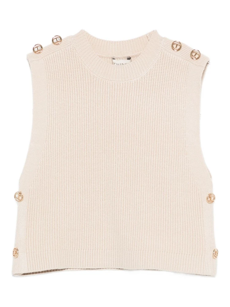 Twin-set Sweaters Beige