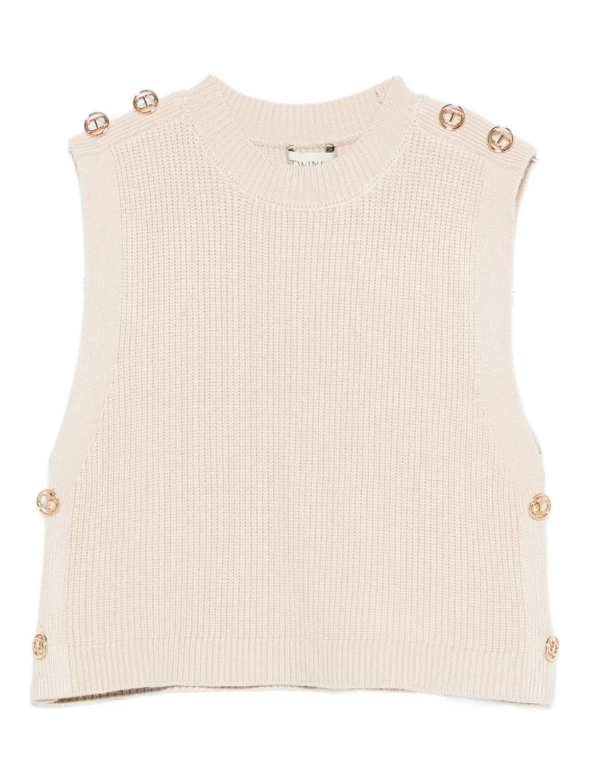Twin-set Sweaters Beige