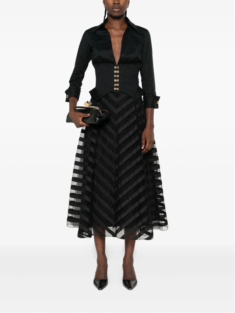 Elisabetta Franchi Shirts Black alternative