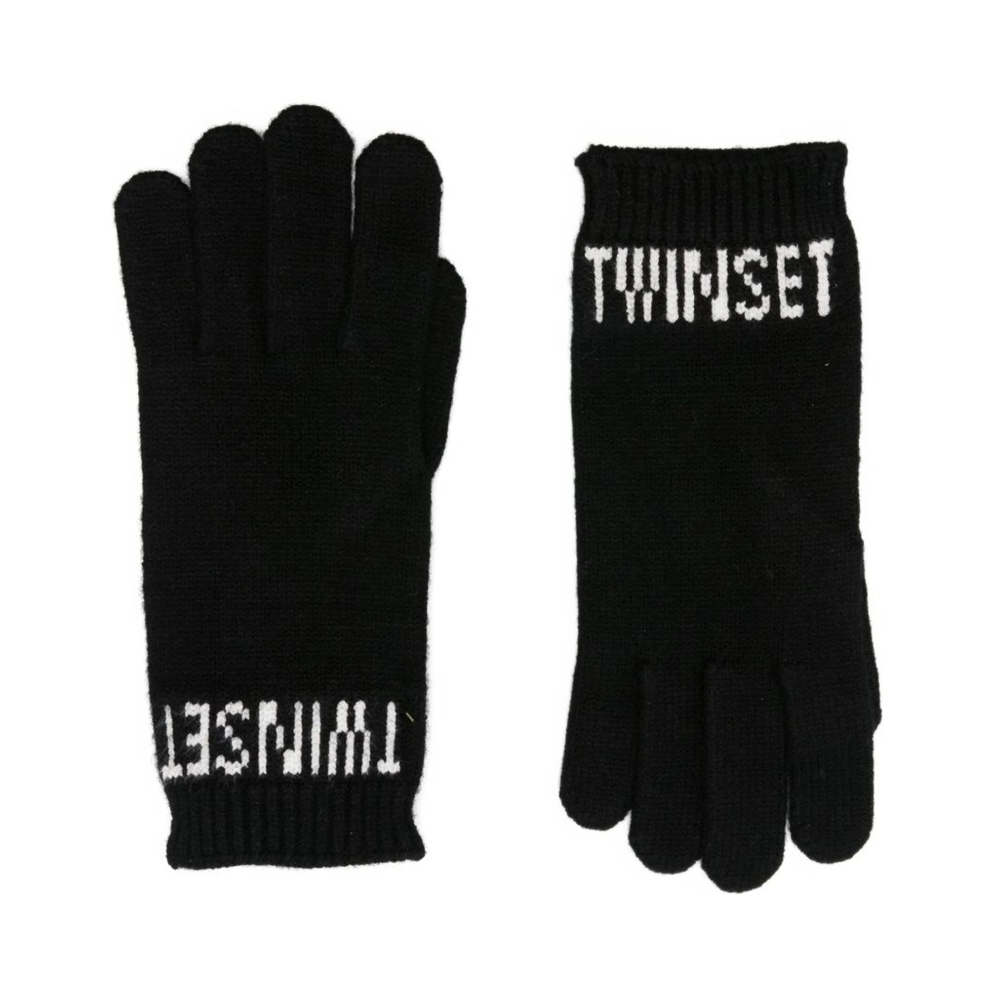 Twin-set Gloves Black