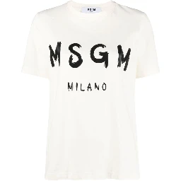 MSGM T-shirts and Polos White