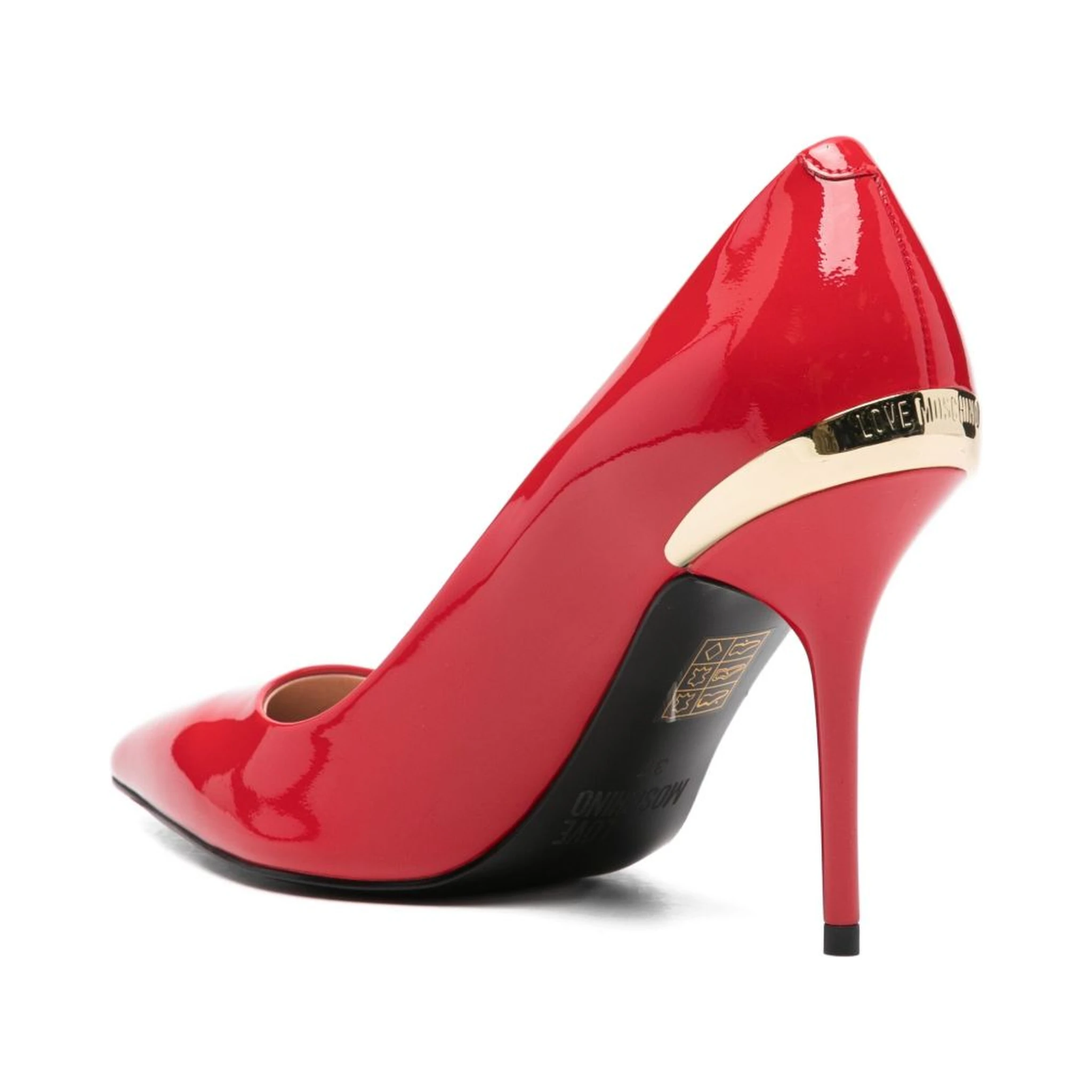 Love Moschino Half heel shoes Red