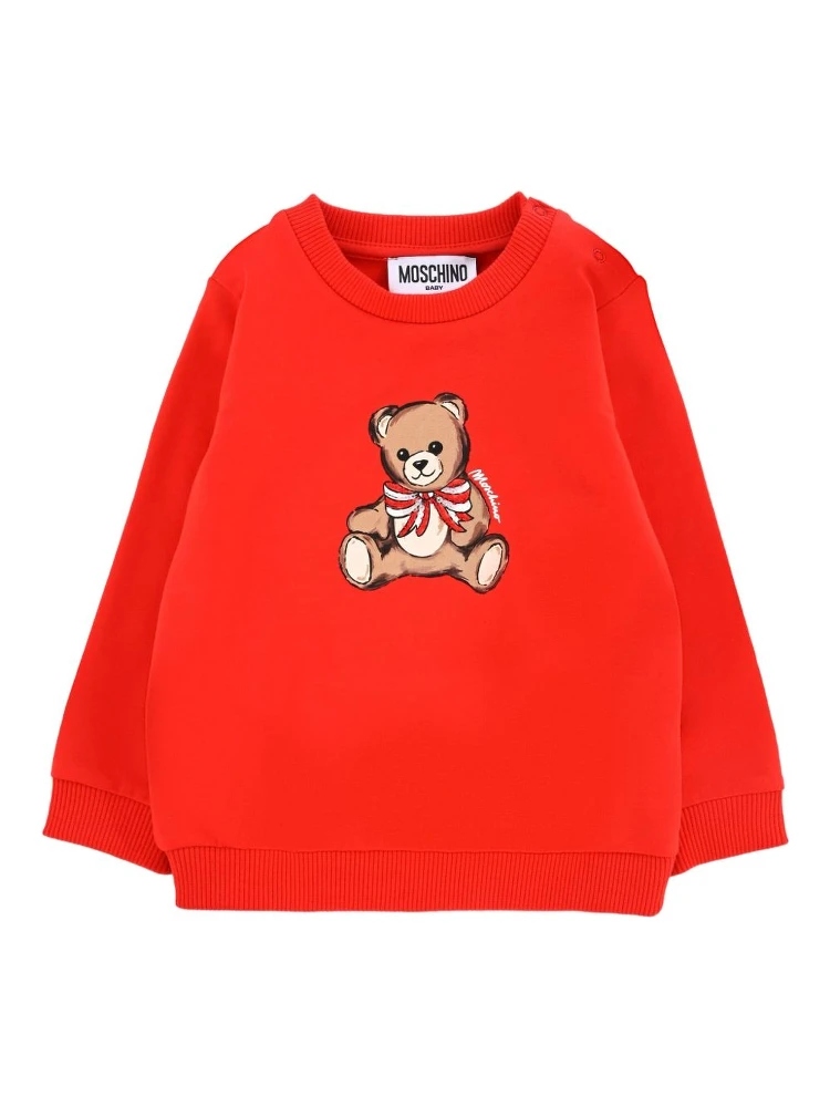 Moschino Sweaters Red