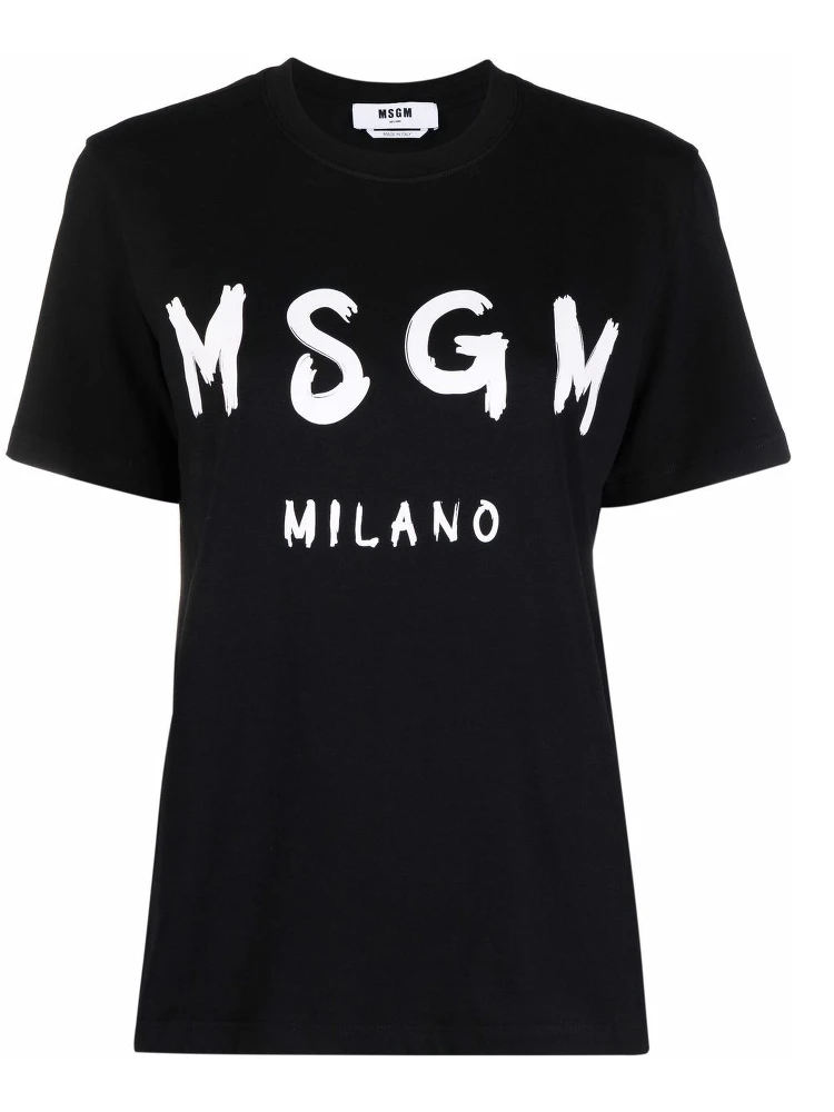 MSGM T-shirts and Polos Black