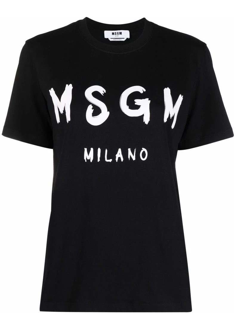MSGM T-shirts and Polos Black