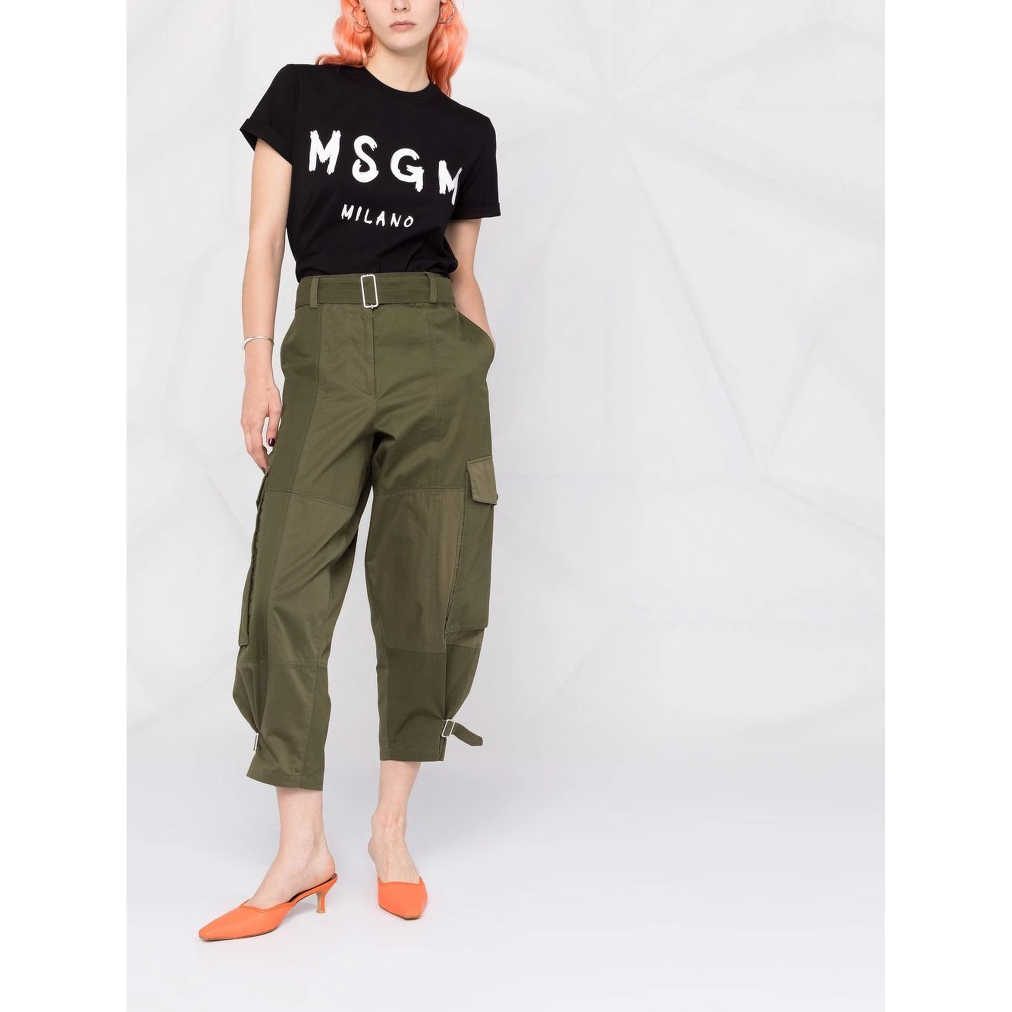 MSGM T-shirts and Polos Black