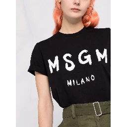 MSGM T-shirts and Polos Black