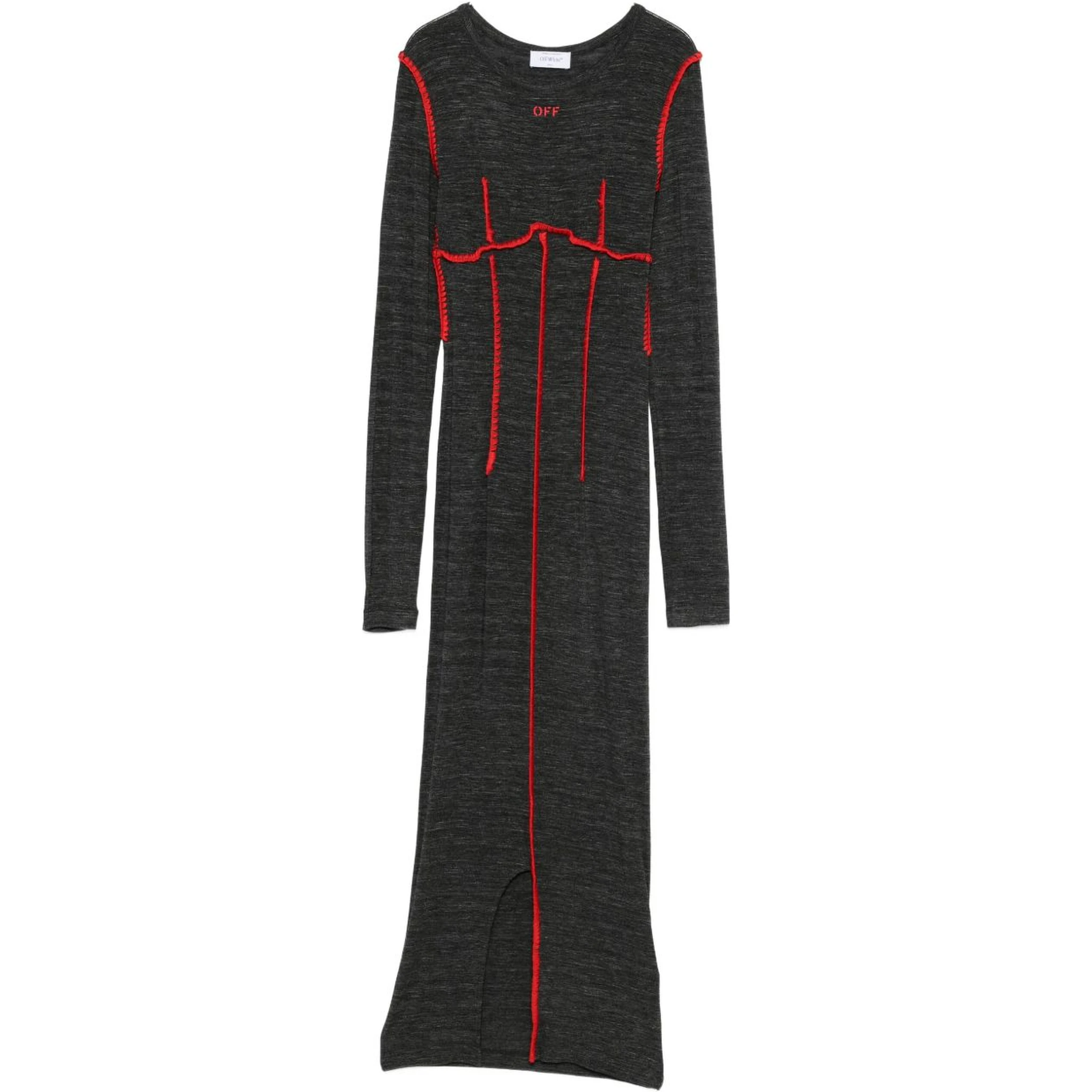 Off White Dresses Red