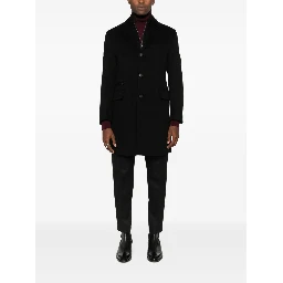 Corneliani Coats Black