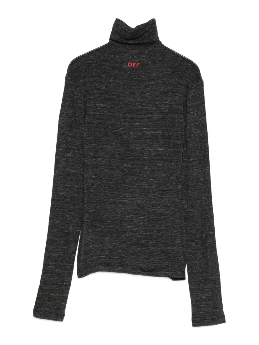 Off White Sweaters Red