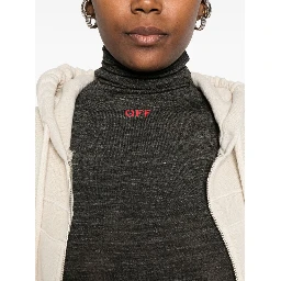 Off White Sweaters Red