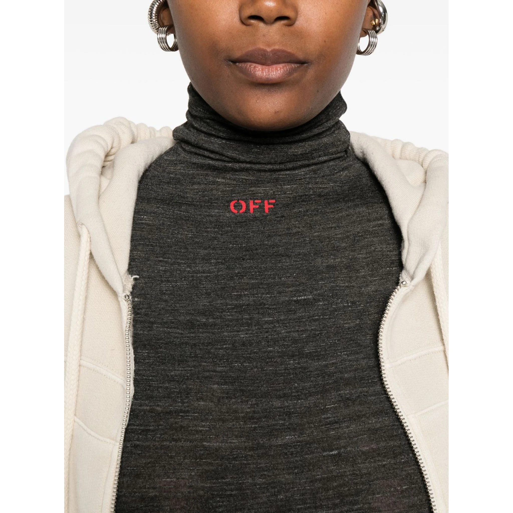 Off White Sweaters Red