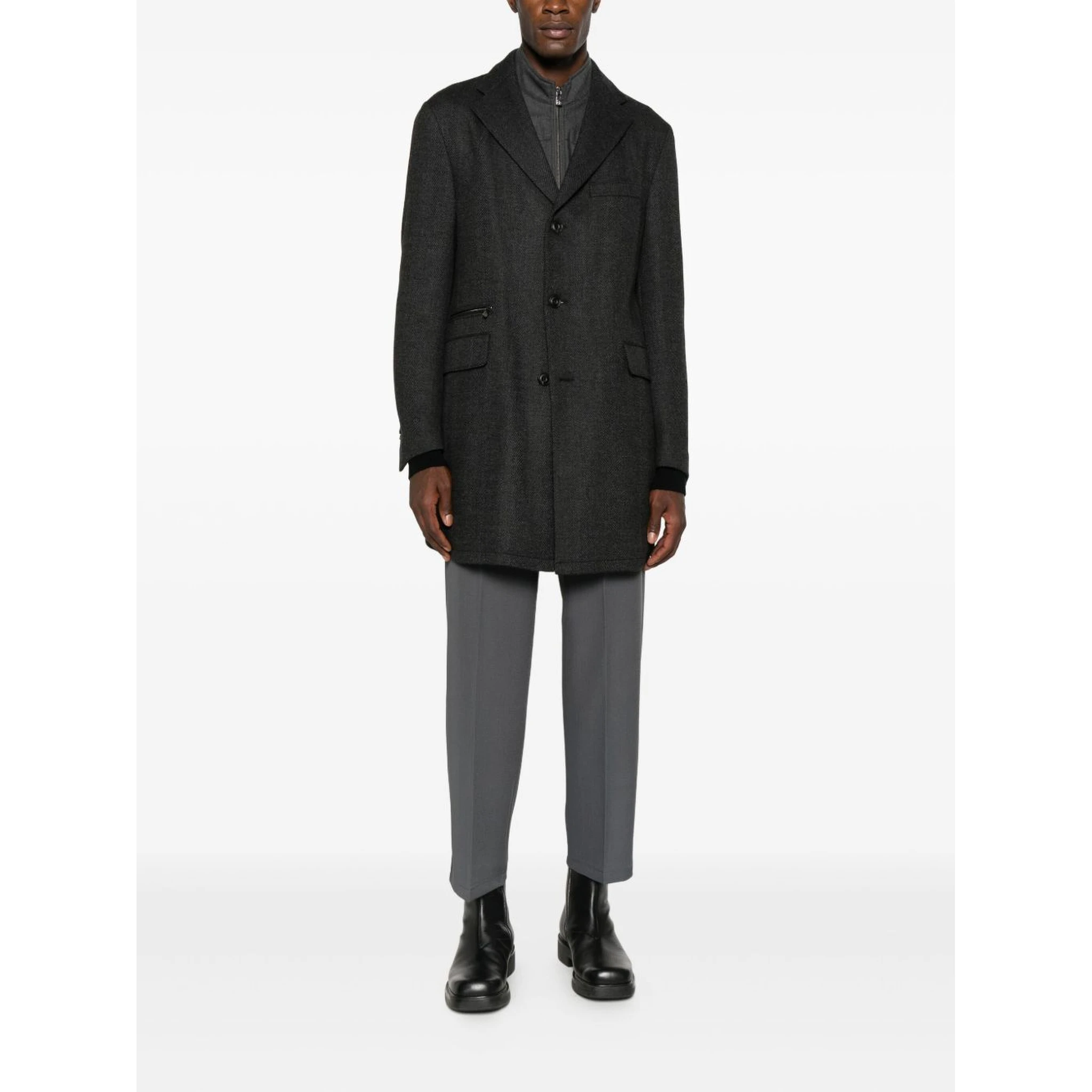 Corneliani Coats Grey