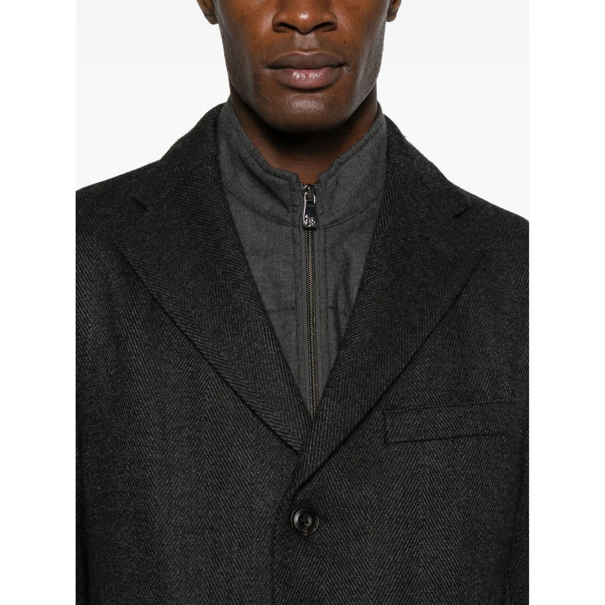 Corneliani Coats Grey