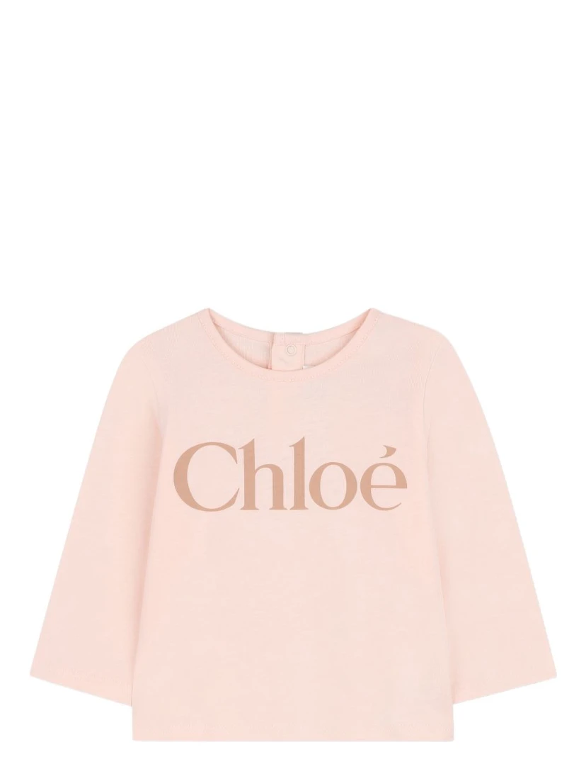 Chloè T-shirts and Polos Pink