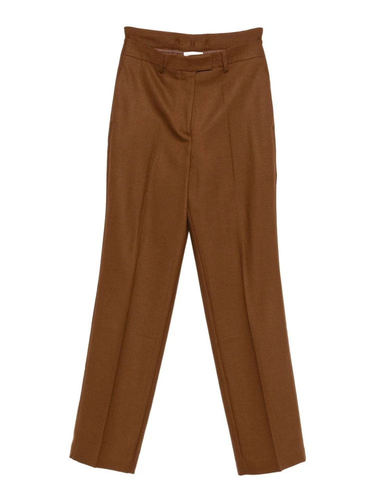 Semicouture Trousers Brown