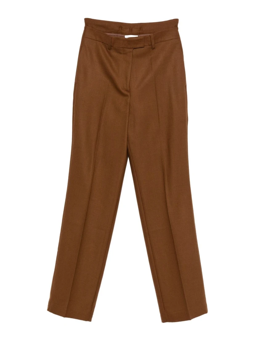 Semicouture Trousers Brown
