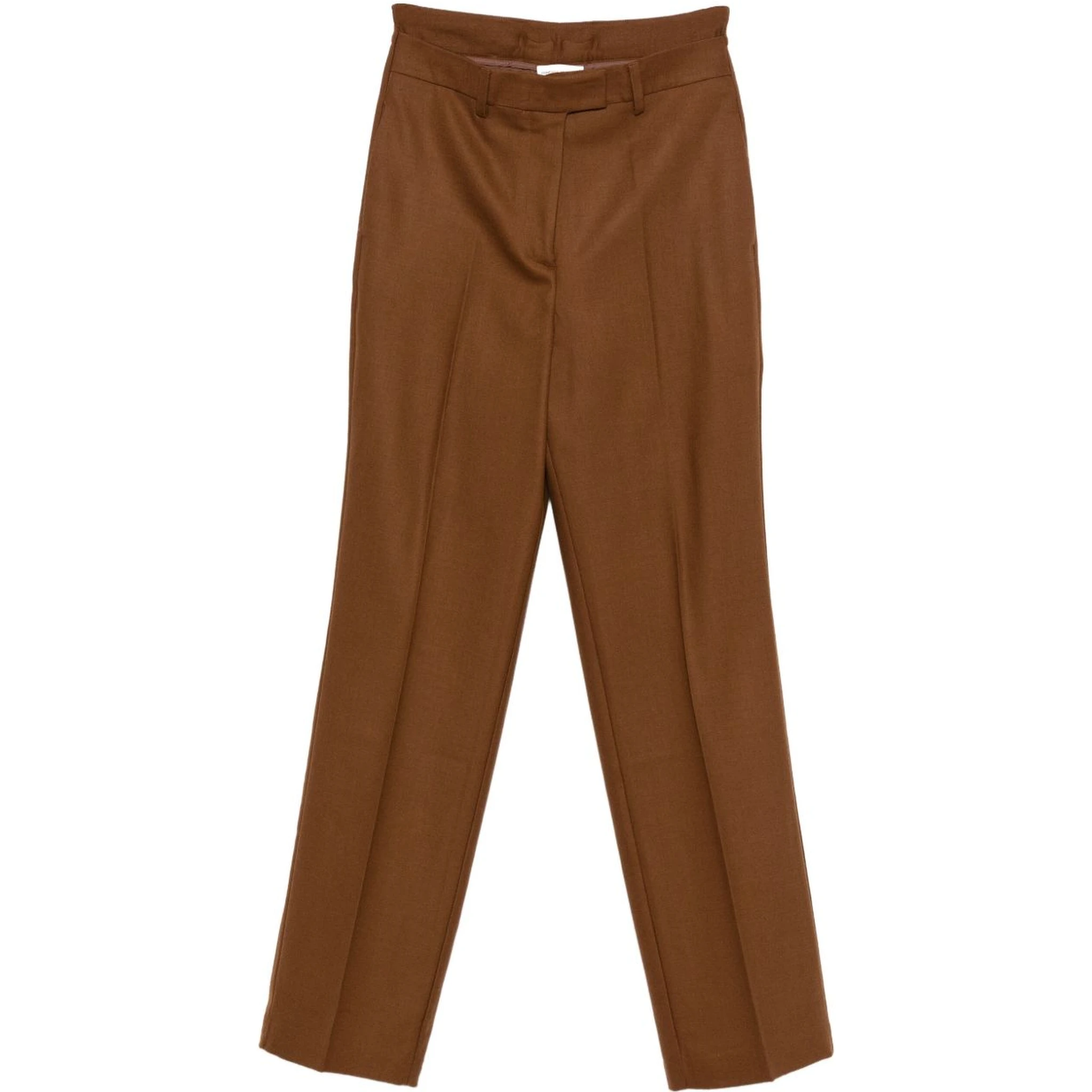 Semicouture Trousers Brown