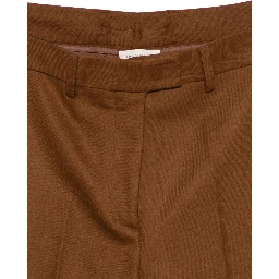 Semicouture Trousers Brown