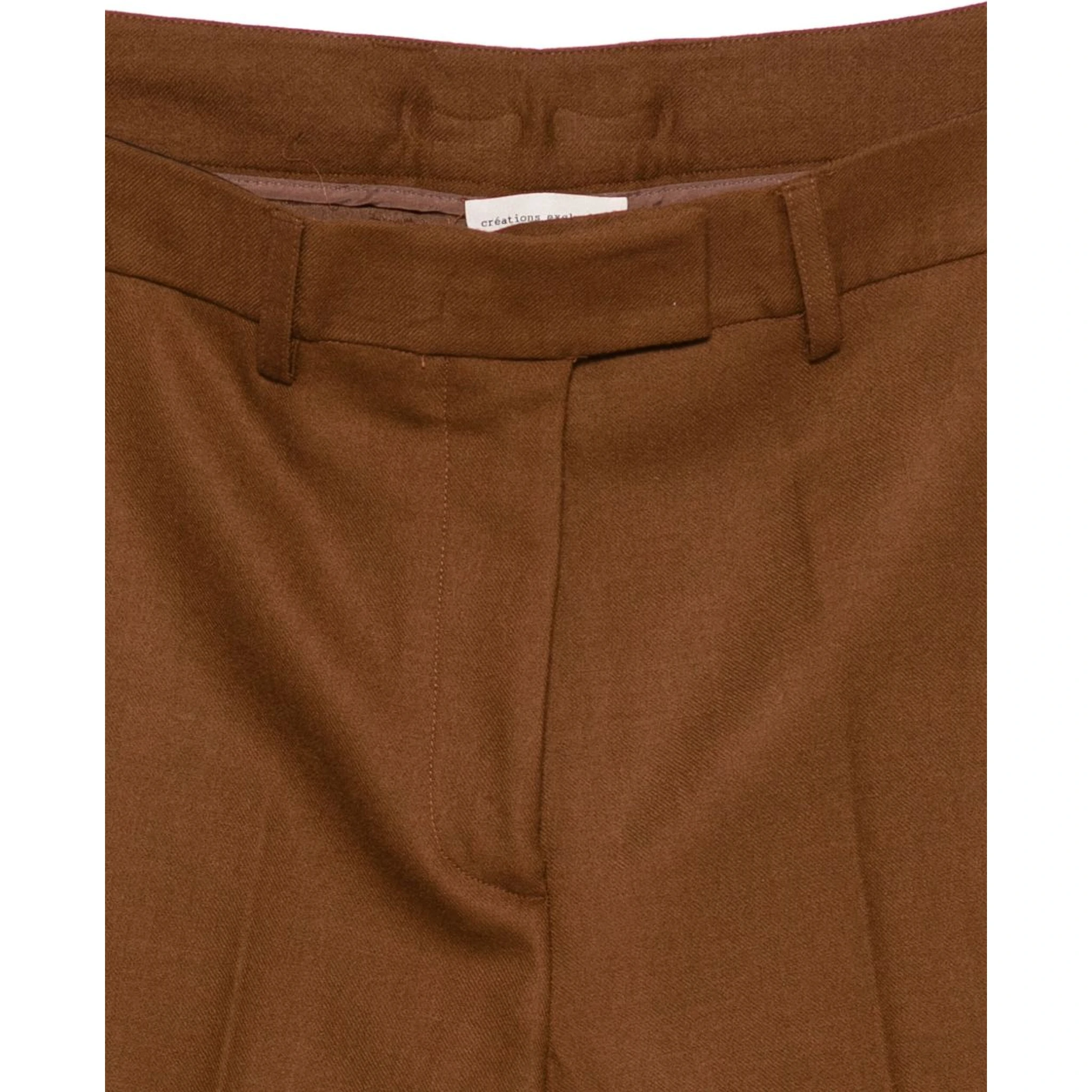 Semicouture Trousers Brown
