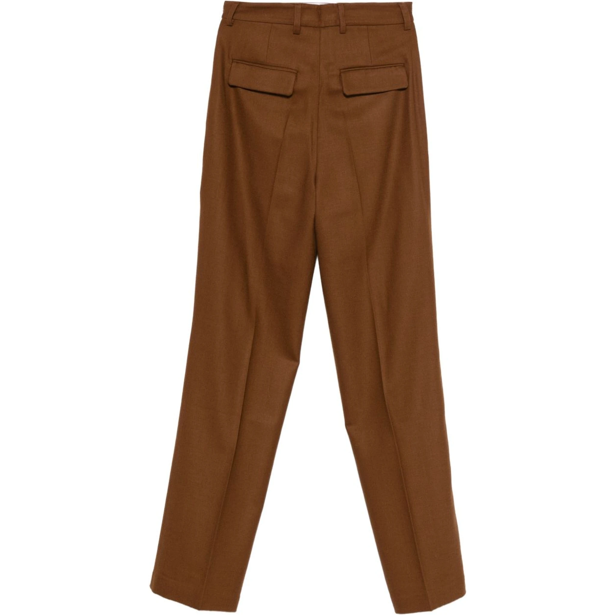 Semicouture Trousers Brown